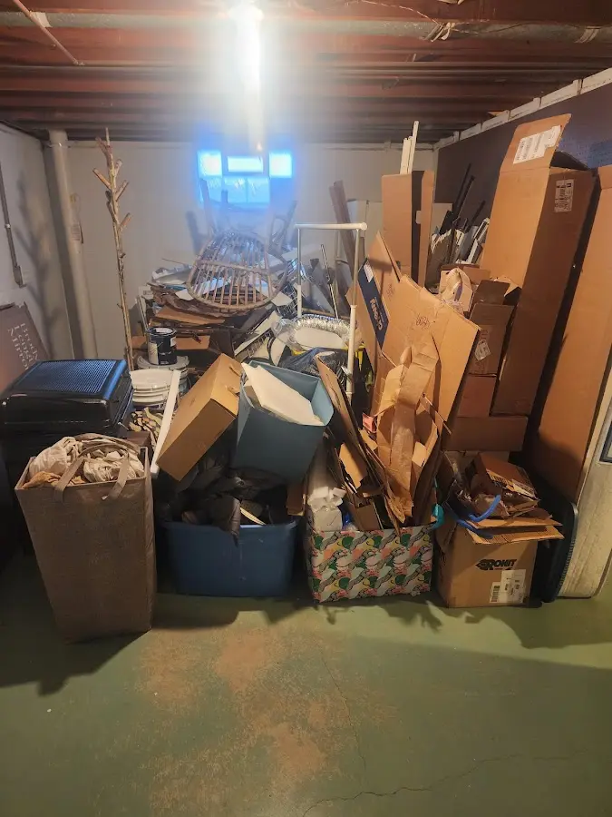 Roll-off dumpster container at job site for Construction Dumpster Rental in Alpine